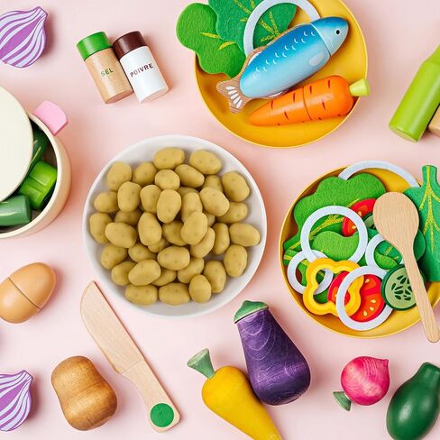 50PCS Mini Artificial Potatoes Tiny Resin Potato Lifelike Vegetable for Home House Grocery Photography Party Decoration in Saudi Arabia