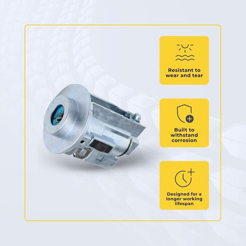 أسطوانة قفل الإشعال مع مفتاحين، متوافقة مع تويوتا سيينا 2004-2010، استبدال ما بعد البيع لرقم الجزء 69057-AE020 (K4L) in Kuwait