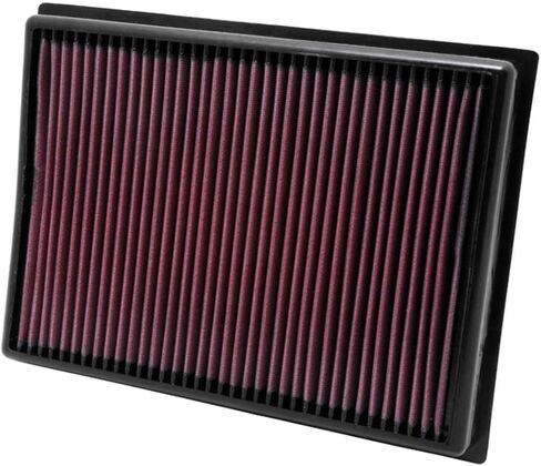 K&N Engine Air Filter: Increase Power & Towing, Washable, Premium, Replacement Air Filter: Compatible with 2010-2019 Toyota/Lexus SUV V6/V8 (4runner, GX460, Land Cruiser, FJ Cruiser, Prado), 33-2438 in Kuwait