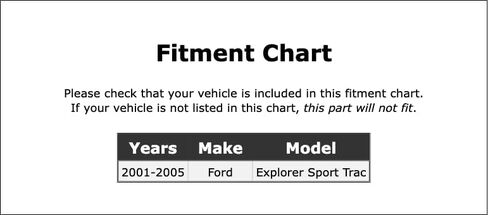 محمل عمود التوجيه السفلي متوافق مع Ford Explorer Sport Trac 2005 2004 2003 2002 2001 P-5322678 in Saudi Arabia