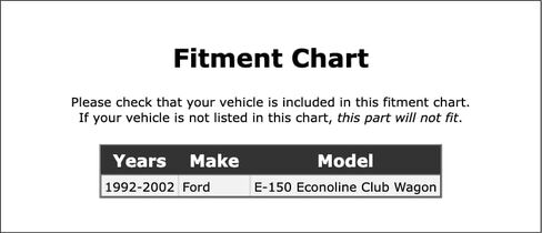 محمل عمود التوجيه العلوي متوافق مع Ford E-150 Econoline Club Wagon 2002 2001 2000 1999 1998 1997 1996 1995 1994 1993 1992 P-5322667 in Saudi Arabia
