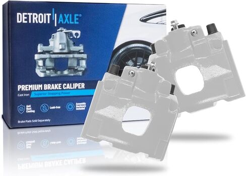 Detroit Axle - Front Left Brake Caliper for 2008-2016 Toyota Sequoia Tundra Disc Brake Caliper 2009 2010 2011 2012 2013 2014 2015 Replacement Brake Caliper Assembly in Saudi Arabia