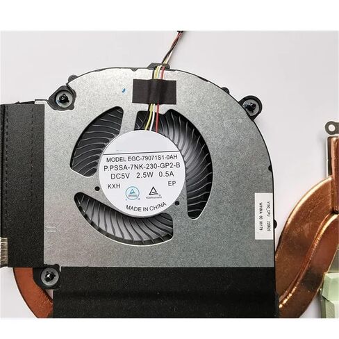 1 قطعة وحدة المعالجة المركزية للكمبيوتر المحمول غرفة التبريد مروحة التبريد ل S15C RTX3060 V150PNP 6-31-V150N-102 in Saudi Arabia