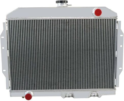 مرحل مروحة كفن مشعاع ألومنيوم بأربعة صفوف متوافق مع 1958-1974 AMC Matador Javelin Ambassador AMX Rambler Marlin Rebel SST WAGON حامل دعامة جانبية للمحرك in Kuwait