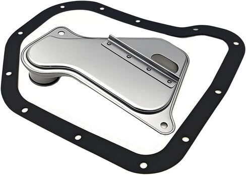 31728AA180 CVT Transmission Oil Pan Gasket & Filter Kit | Compatible with 2015-2019 Subaru Impreza Outback Forester Legacy XV Crosstrek Fits FB20, FB25, FA20, Series Engine Models/Durable Metal Silver in Saudi Arabia