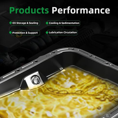 Transmission Oil Pan Kit w/Gasket & Filter Fit for Subaru Forester/Outback/Legacy/Impreza 2.5L 2005-2012 31728AA130, 31728AA091 31390-AA081 265-859 in Saudi Arabia