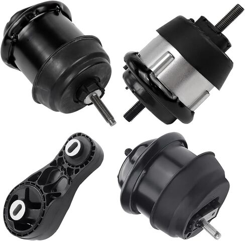 4PCS Engine Motor & Trans Mount Set Fit for 2009-2017 Buick Enclave & Chevrolet Traverse & GMC Acadia Limited, for 2009-2010 Saturn Outlook 3.6L Automatic Transmission Replace# A5548HY A5549HY A5458HY in Kuwait
