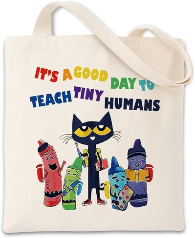 Teacher Appreciation Gifts, Teacher Appreciation Canvas Tote Bag, Aesthetic Travel Beach Bag for Women, Shopping, Work, Gyma in Saudi Arabia