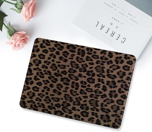 حافظة MOSISO متوافقة مع جهاز MacBook Pro 13 بوصة 2026، 2025، 2024، 2023-2016 M2 M1 A2338 A2251 A2289 A2159 A1989 A1708 A1706، حافظة صلبة مطلية بجلد البولي يوريثان وغطاء لوحة مفاتيح، بني in Kuwait