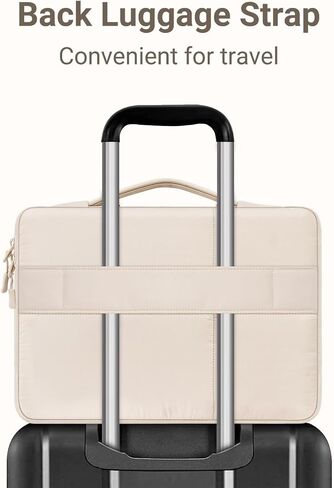 حافظة MOSISO متوافقة مع جهاز MacBook Air 13 بوصة 2026 2025 2024 2023 2022 M4 A3240 M3 A3113 M2 A2681، حافظة صلبة وستة شبكات حقيبة منتفخة وغطاء لوحة مفاتيح وغطاء كاميرا ويب وفيلم شاشة لجهاز MacBook Air 13.6 بوصة، رملي in Kuwait