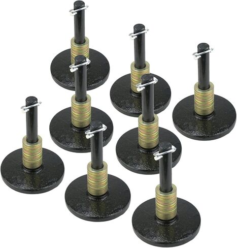 The ROP Shop 8 Pack - Buyers Products Snowplow Shoe Assembly & Hardware for Boss MSC01570 in Saudi Arabia