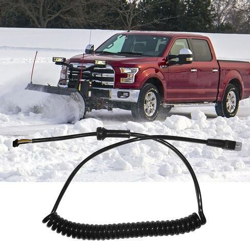 96464 Snow Plows Handheld Controller Cable Cord Compatible with Western Fisher Fleet Flex, 4 Pin Straight Blade Snow Plows Handheld Controller Cable Cord, 9 Button 4-Pin Square in Saudi Arabia