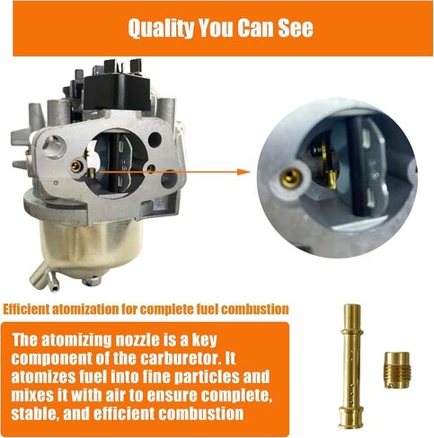 مكربن ​​Huayi متوافق مع محرك Cummins Onan P4500i Westinghouse IGen4500 العاكس 224cc OHV in Kuwait