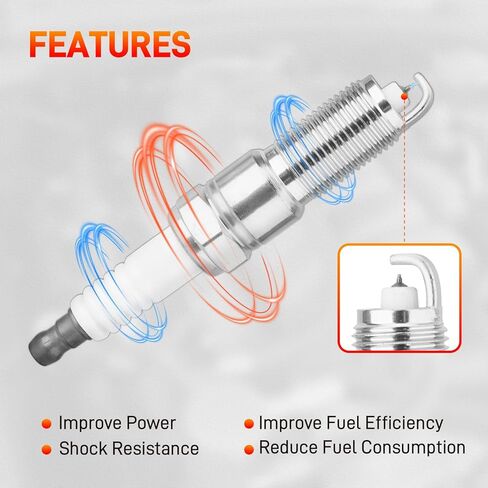 UF378 Set of 8 Ignition Coil Pack 16 Iridium Spark Plug with Wire Set Compatible with Dodge Jeep Chrysler - 2005 Magnum Grand Cherokee 2004-2005 Durango 2003-2005 Ram 1500 2500 3500 V8 5.7L in Saudi Arabia