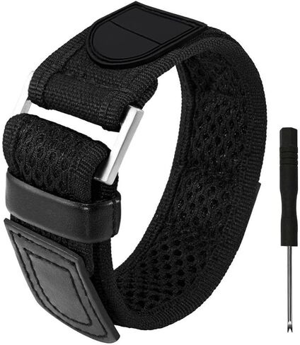 حزام ساعة ممتاز/حزام كربون بديل لسلسلة Luminox Navy Seals Series 3000، 3900-23 مم - سوار ساعة Luminox أسود in Kuwait