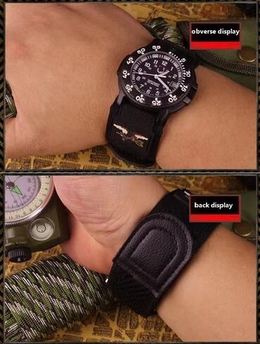 حزام ساعة ممتاز/حزام كربون بديل لسلسلة Luminox Navy Seals Series 3000، 3900-23 مم - سوار ساعة Luminox أسود in Kuwait