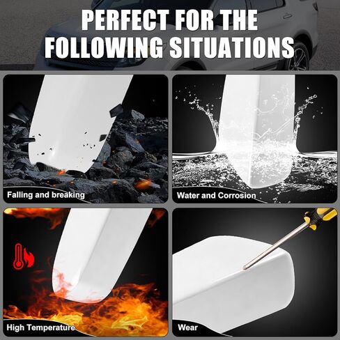 White Right Passager Side Mirror Cover Cap Housing Replacement for 2003 2004 2005 2006 2007 Honda 7th Accord Sedan without Turn Signal, US Model in Saudi Arabia
