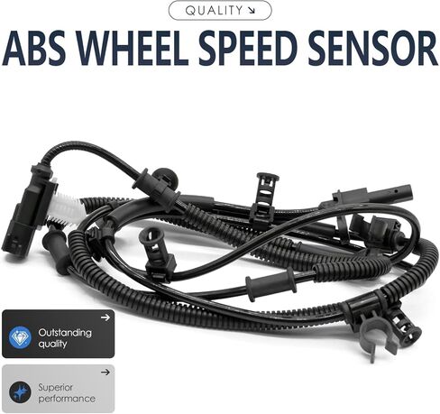 2 قطعة مستشعر سرعة العجلات الخلفية اليسرى واليمنى متوافق مع Ford F-150 BL3Z2C190C BL3Z2C190D BL3Z2C190E BL3Z2C190F ALS2247 ALS2245 Harley-Davidson Edit 11 12 13 14 2011 2012 2013 2014 in Saudi Arabia