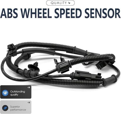 2 قطعة مستشعر سرعة العجلات الخلفية اليسرى واليمنى متوافق مع Ford F-150 BL3Z2C190C BL3Z2C190D BL3Z2C190E BL3Z2C190F ALS2247 ALS2245 Harley-Davidson Edit 11 12 13 14 2011 2012 2013 2014 in Saudi Arabia