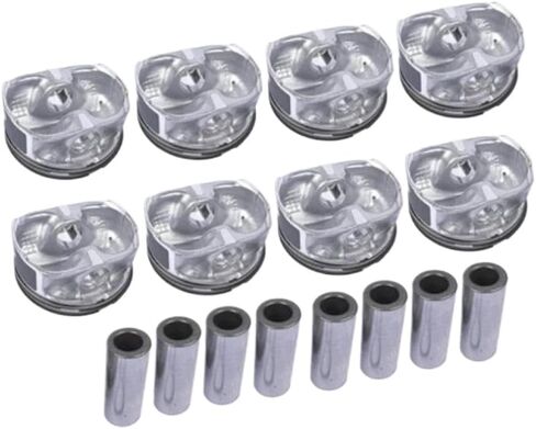 8X 5.0L V8 Supercharged Pistons and Rings Set Compatible with AJ133 Engine for LR4 Sport XJ XF XK F-Type(Oversized 0.5mm) in Saudi Arabia