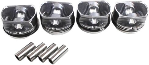 طقم مكبس وحلقة محرك 4 قطع 11257589348 77 ملم STD مجموعة متوافقة مع Paceman R56 Ring R55 R56 R57 R58 R60 Cooper Countryman in Saudi Arabia