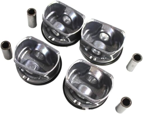 طقم مكبس وحلقة محرك 4 قطع 11257589348 77 ملم STD مجموعة متوافقة مع Paceman R56 Ring R55 R56 R57 R58 R60 Cooper Countryman in Saudi Arabia