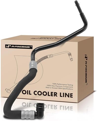 A-Premium Inlet Automatic Transmission Oil Cooler Line Hose Assembly Compatible with BMW F01 Series 740i 2011-2012, F02 Series 740Li 2011-2012 in Saudi Arabia