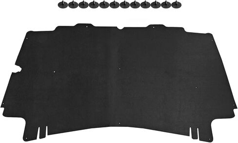 Under Hood Insulation Pad w/ Clips Fits for Dodge Ram 1500 2002-2008, for Dodge Ram 2500 3500 2003-2009, Truck Hood Insulation Pad Heat Shield in Saudi Arabia