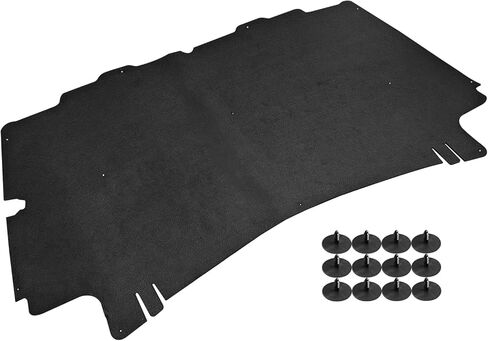 Under Hood Insulation Pad w/ Clips Fits for Dodge Ram 1500 2002-2008, for Dodge Ram 2500 3500 2003-2009, Truck Hood Insulation Pad Heat Shield in Saudi Arabia
