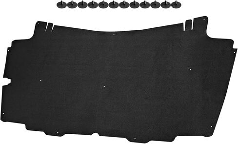 Under Hood Insulation Pad w/ Clips Fits for Dodge Ram 1500 2002-2008, for Dodge Ram 2500 3500 2003-2009, Truck Hood Insulation Pad Heat Shield in Saudi Arabia