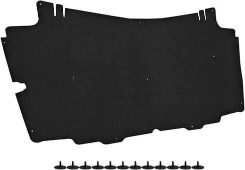 Under Hood Insulation Pad w/ Clips Fits for Dodge Ram 1500 2002-2008, for Dodge Ram 2500 3500 2003-2009, Truck Hood Insulation Pad Heat Shield in Saudi Arabia