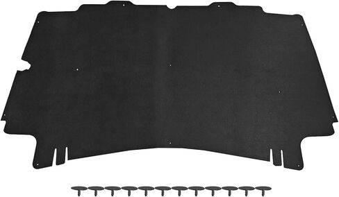 Under Hood Insulation Pad w/ Clips Fits for Dodge Ram 1500 2002-2008, for Dodge Ram 2500 3500 2003-2009, Truck Hood Insulation Pad Heat Shield in Saudi Arabia