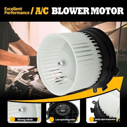 محرك منفاخ سخان HVAC ومقاوم متوافق مع Sentra 2007-2012 Rogue 2008-2013 Rogue Select 2014-2015 يستبدل 27225-ET10A 27225EN000 700253 PM9377 27761-4BA0A 973581 in Saudi Arabia