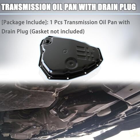 AUCERAMIC 313903JX0A Transmission Oil Pan with Drain Plug Fit for Nissan Sentra 2013-2016 Versa 2012-2016 Versa Note 2014-2019 L4 1.6L 1.8L 313903JX1A 313903XX0B 31390X420A 265-842 in Saudi Arabia
