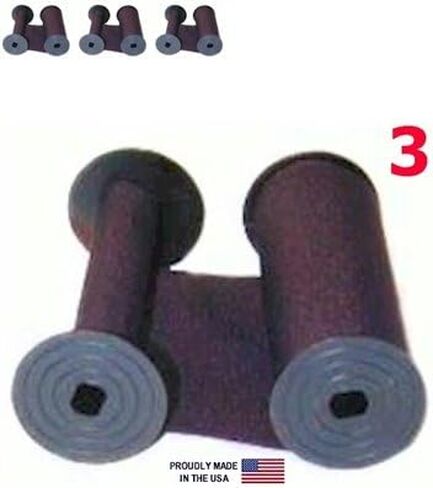 DBP 3-Pack، Widmer T-3، D-3، N -3 شريط حبر الطوابع الزمنية، قطن أرجواني in Kuwait