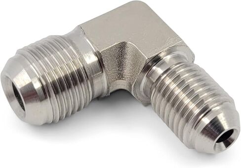 محول تركيب M12x1.0 إلى 3AN - مقرنة الكوع الذكور 90 درجة - لزيت سائل تبريد الوقود لقابض الفرامل in Saudi Arabia