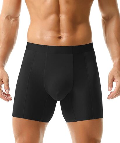 xxxiticat Men's Boxer Briefs Underwear 3-Pack Soft Modal Support Pouch Trunk Seamless Breathable Stretch Lingerie Shorts in Saudi Arabia