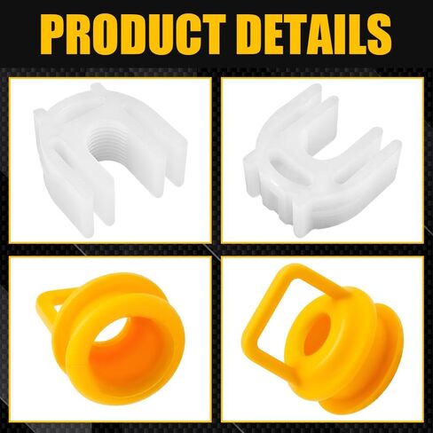 3PCS Transmission Shifter Linkage Cable Bushing Repair Kit, 14104 15276979 52855956AG Shift Cable Bushing Clamp Compatible with Chevy Silverado 1500 2500 3500 Buick GMC JEEP RAM Dodge in Saudi Arabia