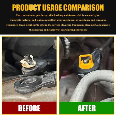3PCS Transmission Shifter Linkage Cable Bushing Repair Kit, 14104 15276979 52855956AG Shift Cable Bushing Clamp Compatible with Chevy Silverado 1500 2500 3500 Buick GMC JEEP RAM Dodge in Saudi Arabia