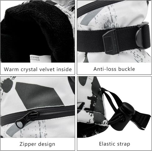 Warm Winter Ski Gloves, Windproof Thermal Gloves with Touchscreen Function, Waterproof Snowboard Glove for Outdoor Sports in Saudi Arabia