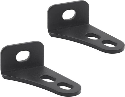 دعامات تثبيت شريط الضوء jose2015 مقاس 8 مم لتركيب شريط الإضاءة LED - قابل للتعديل متوافق مع ATV وutv والشاحنات والقوارب قطعتين (أسود) in Kuwait