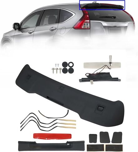 GXYWADY Rear Roof Window Spoiler Wing Kit with Brake Light Replacement for Honda CRV CR-V 2012-2016 in Saudi Arabia