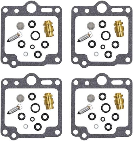 4 Sets Motorcycle Carburetor Rebuild Repair Tool Kit Compatible With Automotive Motorcycle Parts XJ700X MAXIM X 1985 1986 XJ750 FJ1100 FJ1200 in Saudi Arabia