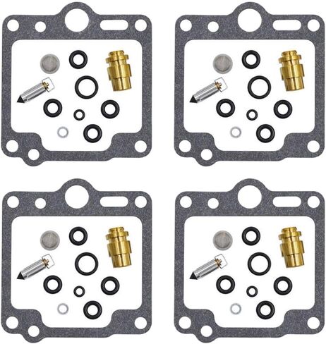 4 Sets Motorcycle Carburetor Rebuild Repair Tool Kit Compatible With Automotive Motorcycle Parts XJ700X MAXIM X 1985 1986 XJ750 FJ1100 FJ1200 in Saudi Arabia