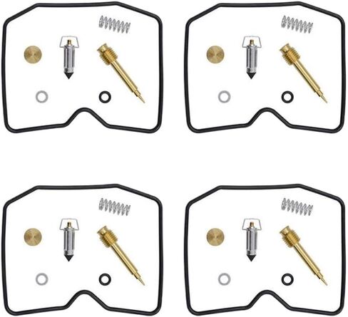 4 Sets Motorcycle Carburetor Rebuild Repair Tool Kit Compatible With Automotive Motorcycle Parts KLR250 KLF300 KLX250 D KLX250R KLX250D KLX250H KLX250S in Saudi Arabia