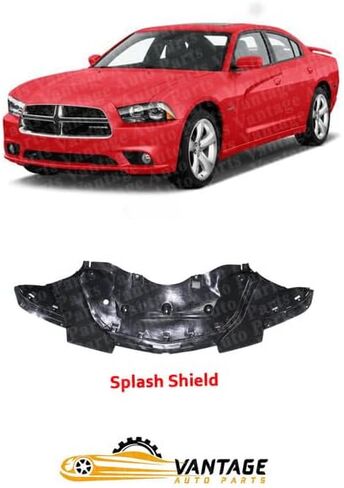 Front Engine Splash Shield Under Cover w/o Police Package COMPATIBLE WITH Dodge Charger 2011-2014 | DIRECT REPLACEMENT | 57010338AD | CH1228107 in Saudi Arabia