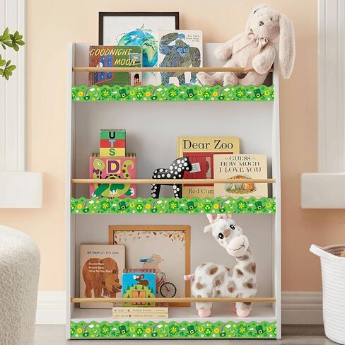 مجموعة تزيين لوحة إعلانات عيد القديس باتريك، قطع شامروك، حدود البرسيم لفصل الربيع، ديكور حفلات المدرسة، الحائط in Kuwait