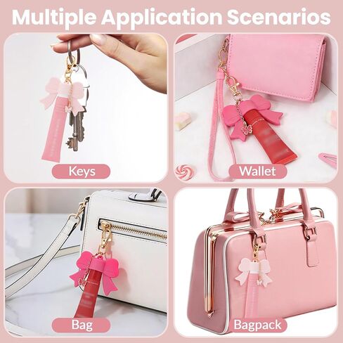 2 Pcs Lip Gloss Keychain Compatible with Summer Fridays 0.5 Oz & LANGIGE 0.35 Oz Lip Balm for Bag Wallet Keys, Silicone Cap with 2 Pcs Charm Hooks for DIY Cup & Phone in Kuwait