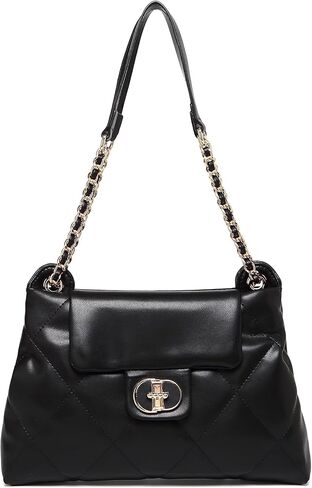 حقيبة كتف مبطنة أنيقة للنساء، محفظة كروس مع قفل آمن، حقيبة يد محفظة عصرية in Kuwait