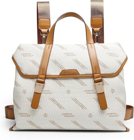 Large PU Leather Convertible Backpack Purse for Women Fashion Vintage Satchel Bacpack 2025 Fashion Cute Shoulder Bags for Travel Work Camping Vacation Office Student 0411 Wine Red in Kuwait